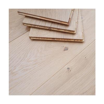 China Modern 3/4 inch and 260 mm wide plank French oak parquet for sale