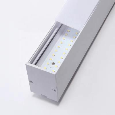 China New Modern OEM DLC 4ft Indoor Indoor Ceiling Mounted Recessed Linear LED Light 40W LED Linear Light for sale