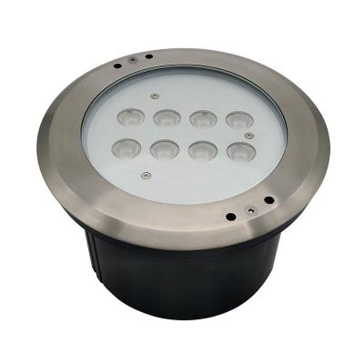 China LANDSCAPE IP68 40W 48W Recessed Waterproof Enclosed LED Underground RGBW Underwater Swimming Pool Light Pool Light Fixture LED Fountain Light for sale