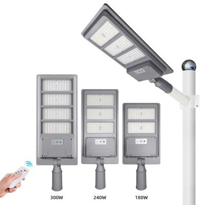 China Hot Selling Economic Road Outdoor Stadium Road Auto ABS Waterproof Ip65 180 240 300 W Led Solar Street Light for sale