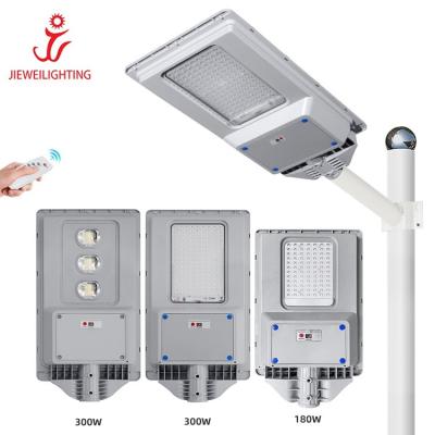 China Factory Wholesale Smart ROAD Zhongshan Outdoor Waterproof Ip65 SMD 180w 300w All in One Street Light for sale