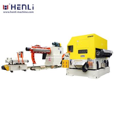 China Factory 3 In 1 NC Roll Servo Driver Straightening Decoiler Machine For Stamping Metal Parts for sale