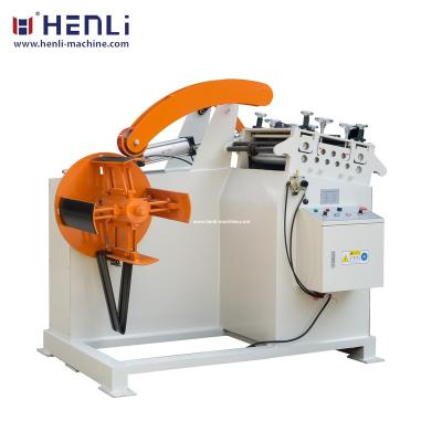 China Construction material shops UL-300A save space uncoiler and stator machine for medium thin metal material for sale