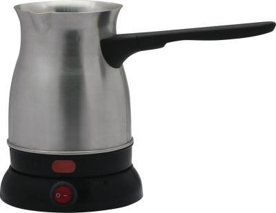 China Food 0.8L 800W 201/304 Stainless Steel Turkey Coffee Maker Coffee Pot Coffee Safe Electric Kettle For Home Office for sale