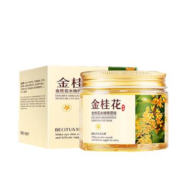 China BEOTUA Brand Nourishing Private Golden Osmanthus Moisturizing Eye Mask Make Eye Skin Supple Smooth Sensitive For Shining for sale