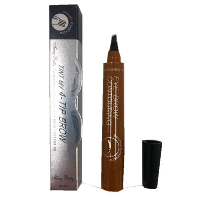 China EYE Hot Popular Products Wholesale Mking Waterproof Eyebrow Pencil Pretty Four Headed Eyebrow Contouring for sale