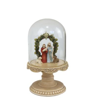 China Europe Decoration Personalized Family Christmas 2020 Clear Glass Ornaments for sale