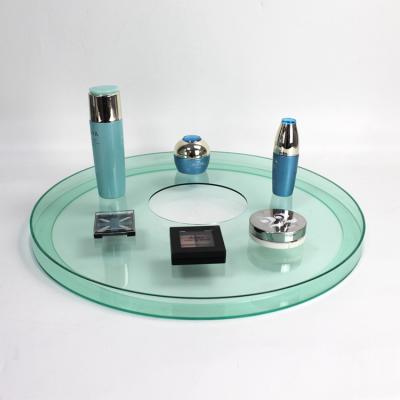 China For APEX Cosmetic Round Store Decorative Cosmetic Tray For Loose Powder Eyeshadow Display for sale