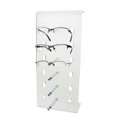 China Acrylic Display Stand for APEX Custom Acrylic Sunglasses Display Rack Desktop Sunglasses Display Rack for sale