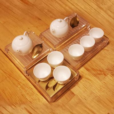 China Sustainable APEX Table Teapot Set Party Morning Afternon Porcelain Tea Sets for sale