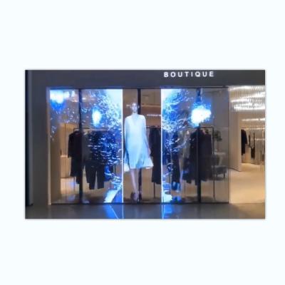 China Indoor Virtual Transparent Display Large 5D Immersive 360 ​​(contact us) Hologram 3D Window Screen Transparent Screen For Shopping Mall for sale