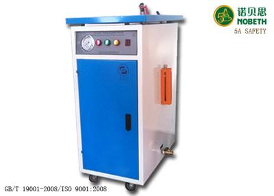 China caldeira de vapor 48kw elétrica vertical de aço com a roda do universal do freio à venda