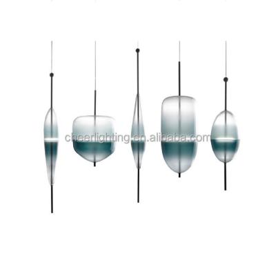 China Turquoise Gradient FLOW [T] Modern Stylish Pendant Lamp for sale