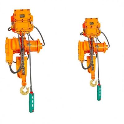 China Best Selling High Strength Hoist 2 Ton Explosion Proof Electric Chain Block HYBDB for sale