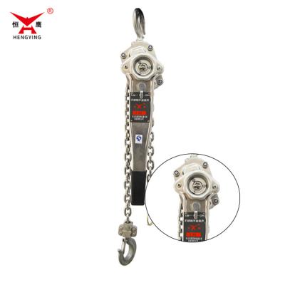 China 1.5TonX3m Anti-Corrosion Stainless Steel 304 Lever Crane Supplier In China for sale