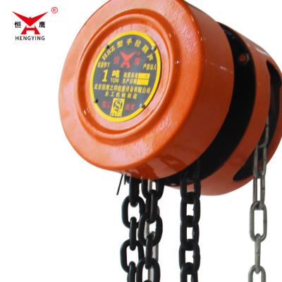 China High Quality 5 Ton Alloy Steel Manual Lifting Chain Block 10 Ton Chain Block Pulley Hoist Crane for sale