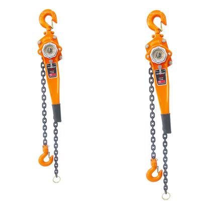 China Space Saved Crane 3 Ton Lever Hoists Block have the ability to lift items in most positions including horizontally for sale