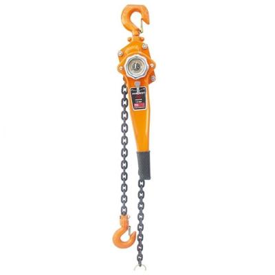 China Factory Supply Small Jib Roller Hoists Direct Adjustable Shutter Door Manual Lever Chain Hoist HSH for sale