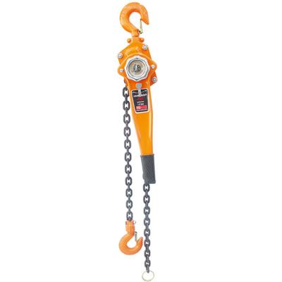 China 2020 New Design 0.75TonX1.5mtr Chain Block Steel Body Hand Lever Manual Hoist HSH for sale