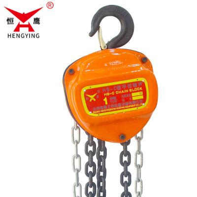 China Lifting 1000KG Manual Chain Block Lifting Manufacturer in China for sale