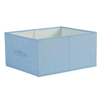 China Folding Rectangle Drawer Storage Boxes, Collapsible Storage Box For Household Clothes, Cloth Bedroom Closet Organizers Container for sale