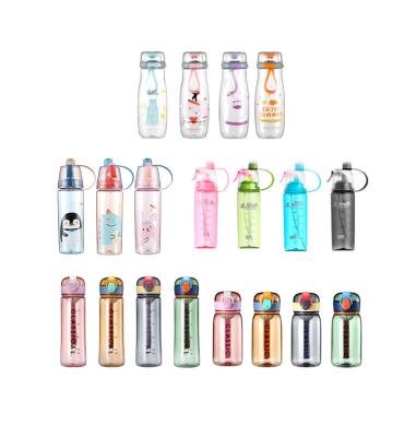 China 400ml/600ml Kids Water Bottle Sustainable Plastic Fitness Water Bottle Outdoor Gym Kids Bottle for sale