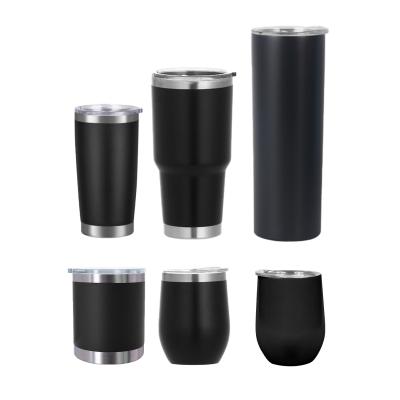 China Double Sustainable Stainless Steel Wall Insulated Water Bottle Vacuum Sublimation Masks Straight Tumbler for sale