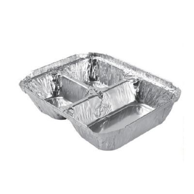 China Food Multi-Compartments ST3-1622A Aluminum Foil Caontainer for sale