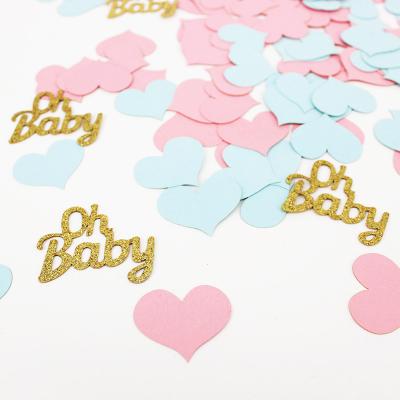 China Decorations Baby Oh Its A Girl Its A Boy Baby Shower Confetti Favors Box Gifts For Gender Reveal Party Decorations for sale