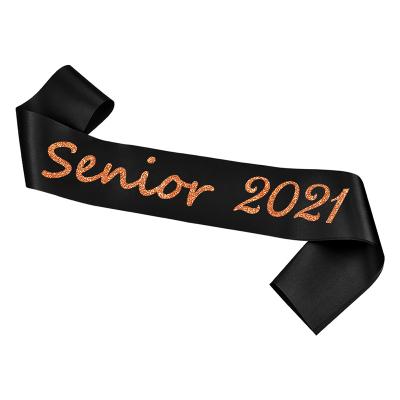 China Graduation Party Supplies 2021 Graduation Party Supplies Congratulations Graduate Graduation Sash Grade Graduation Party Decorations for sale