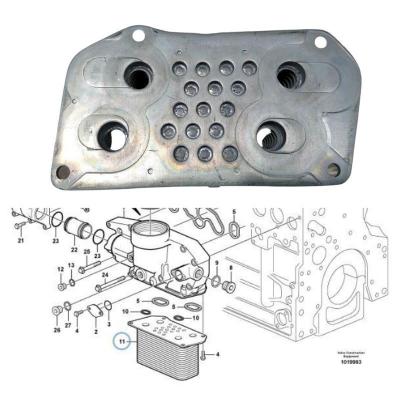 Chine Réfrigérant à huile hydraulique du moteur D6DEAE2 20459219 21707096 pour l'excavatrice Spare Parts d'EC210B à vendre