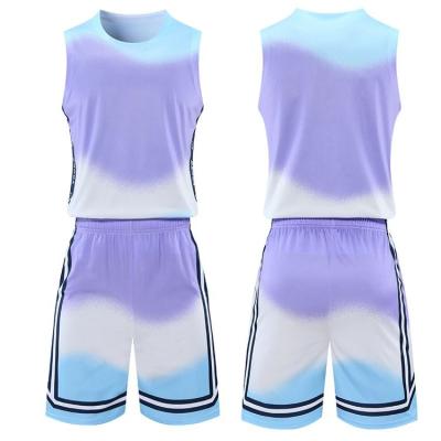 China Factory Direct Sale Breathable Cheap Team Sports Wear Quick Dry Basketball Singlet Uniform for sale