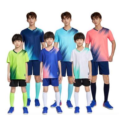 China Custom Printing Set Team Training Football Sportswear Uniforms Soccer Jerseys Sets Wears for sale