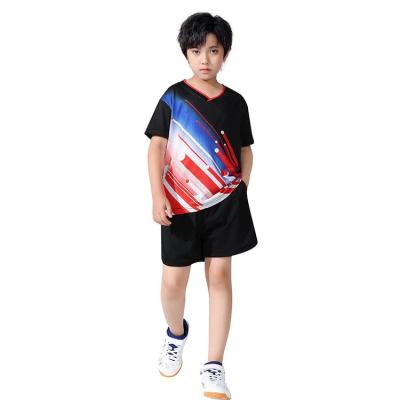 China Wholesale high quality unisex breathable kid badminton tank tops volleyball wear sets sportswear uniform for sale