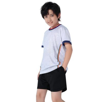 China Custom wholesale best quality kid tennis sports wear badminton uniforms volleyball polo shirt for sale