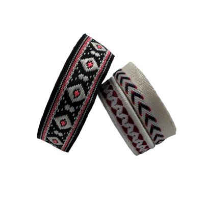 China High Tenacity Cotton Polyester Ethnic Style Webbing Tape For Bag Ties Web Tape for sale