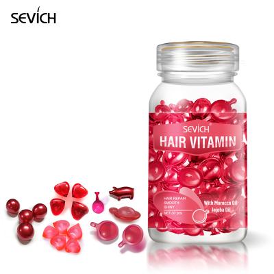 China Multiple Styles Hair-Repair Can Be Customized Vegan Moisturizing Vitamins E Deep Hair Serum Capsule For Hair for sale