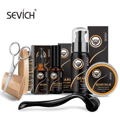 China Beard Grow Fast Private Label Beard Growth Kit Professional Beard Kit For Men Grooming Care for sale