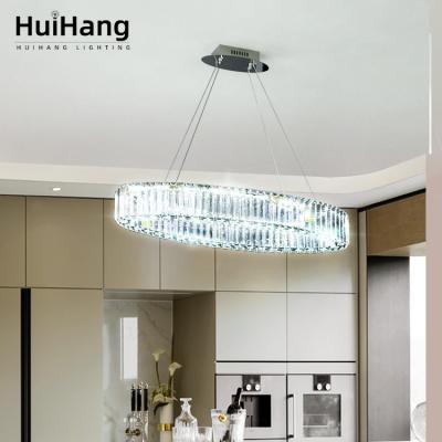 China Modern Custom Highly Translucent Indoor Living Room Factory HUIHANG Home Lighting Led Chandelier Stainless Steel for sale