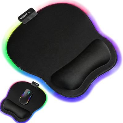 China RGB Anti-Slip Extra Large Mouse Pad Ergonomic Gaming Mouse Pad With 11 LED 