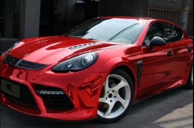 Китай размер Multilayers disolventable зеркала красный 1.52*18m обруча винила Chrome автомобиля продается
