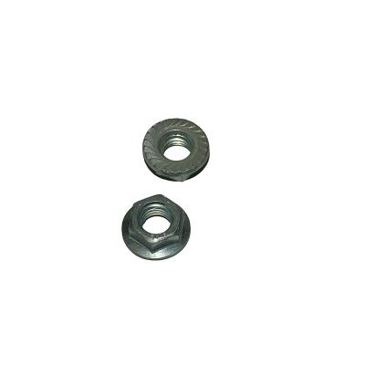 China Heavy Industry Hexagon A2 Insert Flange Stainless Steel Nylon Flange Nut for sale