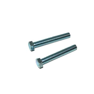 China Stainless Steel Carbon Steel Hexagon Bolt Head Grade Half Thread Hex Flange Bolt And Nut for sale