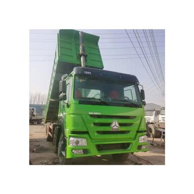 China High quality 371 fabric used dump truck--450hp 12770kg diesel dump truck for sale for sale