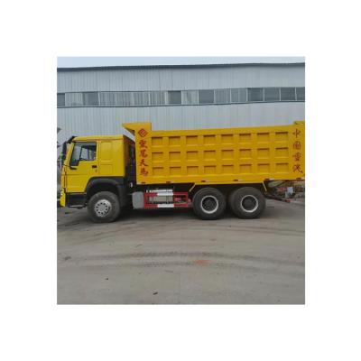 China Newest fabric used dump truck Sino factory price certification Howo second hand car dump truck for sale