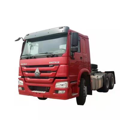 China Cloth China Second Hand Price Sinotruk Howo 371 6x4 Used 420hp Tractor Truck Head for sale