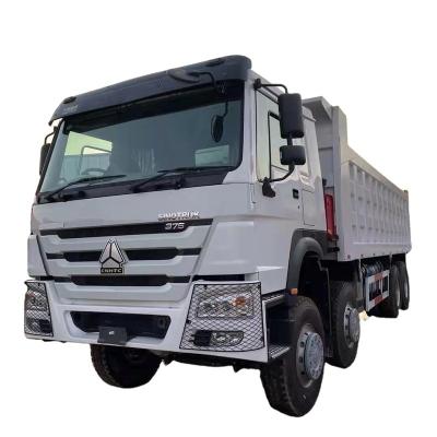 China Transport 20ft 40ft 375 container sinotruck 12wheeler howo dump trucks euro 2 euro 380hp 371 euro 2 heavily used for sale