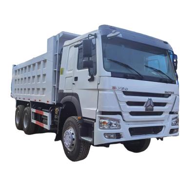 China Used HOWO 6x4 16 wheel 20m3 10 wheel dump truck transport 20ft 40ft sino container Ethiopia mining dump truck for sale for sale