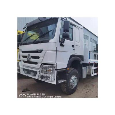 China High Quality Fabric Sinotruk Howo Timber Car 80km/h Flatbed Truck For Sale for sale