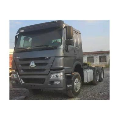 China Sinotruck 10 Wheeler Tractor Truck 371hp 420hp HOWO 6X4 Horse Wheel Color Vehicle Main Power Diesel Engine Coarse Transmission for sale